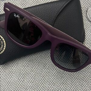 Ray-Ban Dark Purple Sunglasses